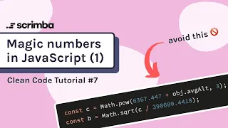 Magic Numbers in JavaScript Clean Code Tutorial