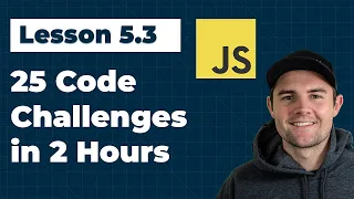 25 Beginner JavaScript Challenges in 2 hours Ep 5 3