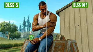 El DLSS5 ARRUINÓ EL GTA SAN ANDREAS !