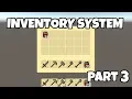 Creating an Inventory System in Unity Part 3 - Tooltip Hotbar