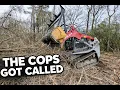 Forestry Mulching Some Brush and a Neighbor Loses It
