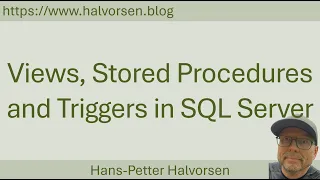 Views Stored Procedures and Triggers