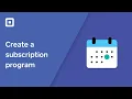 Sandbox 101 Subscriptions API