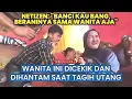 Lagu Penagih Utang Wanita Diintimidasi Debitur, Aksi Kekerasan Terekam Kamera