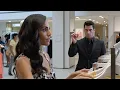 A woman is hypnotized and transformed into a store mannequin