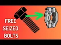 How To Free Seized Caliper Bracket Bolts