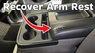 Chevy Silverado Arm Rest Center Console Cover Replacement