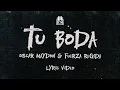 Download Lagu Oscar Maydon x Fuerza Regida - Tu Boda [Lyric Video]
