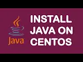 Install Java on CentOS Install JAVA on any Linux machine Install JAVA 8 on CentOS