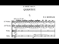 Ernest John Moeran - String Quartet No  1 in A Minor