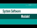System Software KTU Syllabus