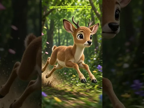 El Antílope que Corría sin Saber de Qué Huía 🦌💨  Una Moraleja que Te Hará Parar