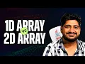 Arrays Explained 1D vs 2D Arrays Types of Arrays for Beginners