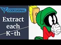 Extract each K-th - Codesignal