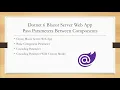 Dotnet 6 Blazor Server Web App Tutorial 3 - Pass Parameter Between Components