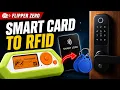 624 Flipper Zero NFC Magic App Copying a Smart Lock Card to an RFID Tag