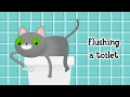 Download Lagu Cat Flushing A Toilet Lyric Video - Parry Gripp and Nathan Mazur