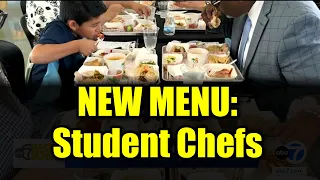 LAUSD School Lunch Makeover Student-Created Meals with Fresh Ingredients
