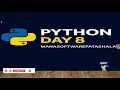 Python Tutorial For Beginners 2025 Day 8 Master Dictionaries Sets with Real-Life Logic