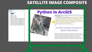 Using Python Single Band To Composite Band ArcPy in ArcGIS Satellite Image For Beginners