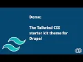 Demo of the Tailwind CSS starter theme for Drupal
