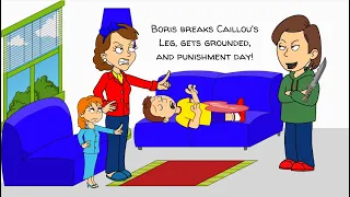 Download Boris breaks caillou’s leg, gets grounded, punishment day, and sent to the audience! GoAnimate/Vyond MP3