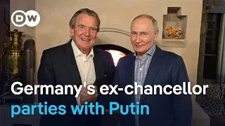 Schröder's Putin visit triggers political backlash in Germany | DW News