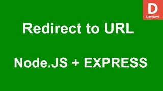 Express js How to Redirect to External URL with Express in Node js