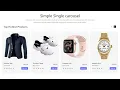 Responsive slider or carousel like owl carousel using vanilla JavaScript