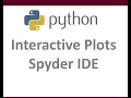 Interactive Plots in Spyder