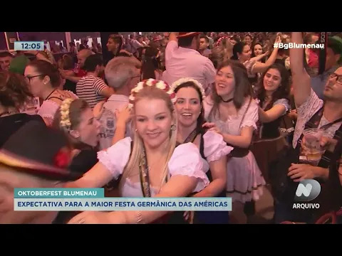 Oktoberfest Blumenau: expectativa para a maior festa germânica das Américas