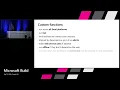 Smarter data analysis with JavaScript and Azure ML functions in Excel Build 2018