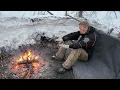 Download Lagu Lost in Alaska - How to NOT Freeze to Death! Winter Survival Camping \u0026 Bushcraft (No Tent or Bag)