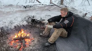 Lost In Alaska How To NOT Freeze To Death Winter Survival Camping Bushcraft No Tent Or Bag 