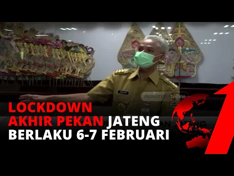 Ganjar Pranowo Resmi Berlakukan Gerakan "Jateng di Rumah Saja" pada Akhir Pekan | tvOne