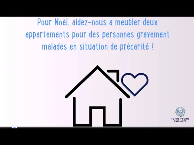 Précarité et maladie grave : un nouvel habitat pour Noël