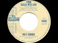 1963 Matt Monro - From Russia With Love