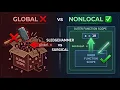 global vs nonlocal in Python Huge Difference Explained