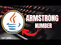 Armstrong Number in Java Easy Coding