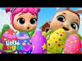 Download Lagu Baby John's Easter Egg Hunt -- Find the Surprise Egg! | Little Angel Kids Cartoons \u0026 Nursery Rhymes