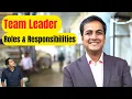 Roles And Responsibilities of A Team Leader