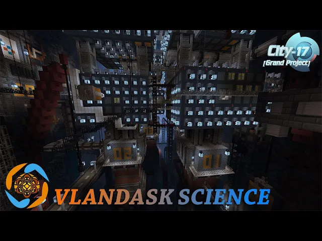 Vlandask Science - City-17 [Grand Project] (HALF-LIFE 2) in MINECRAFT