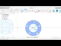 Fusion 360 2d Array holes on circular and rectangular patterns