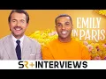 Lucien Laviscount William Abadie Talk Emily In Paris Season 3