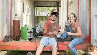 TOOLS we use to convert a Shipping Container into our Tiny Home – Living Tiny Project Ep.015