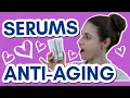Anti-aging serums from Indeed Labs Hydraluron Snoxin II Pepta-bright vitamin C24 Dr Dray