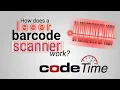 How does a laser Barcode Scanner work