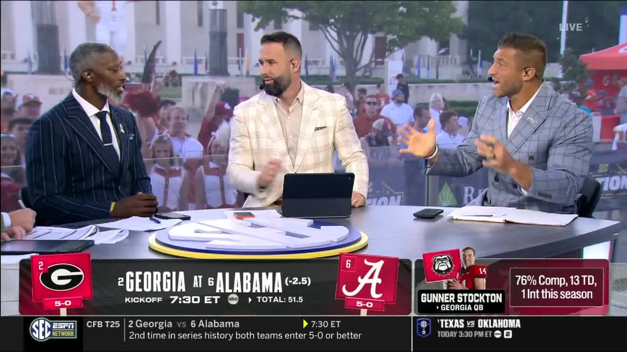GEORGIA VS. ALABAMA 😤 Evaluating who has the edge between SEC juggernauts | SEC Nation
