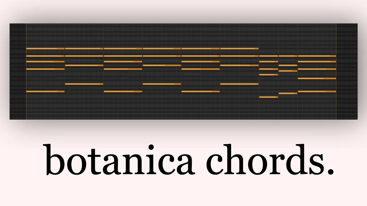 4 chord progressions for Botanica!: video thumbnail