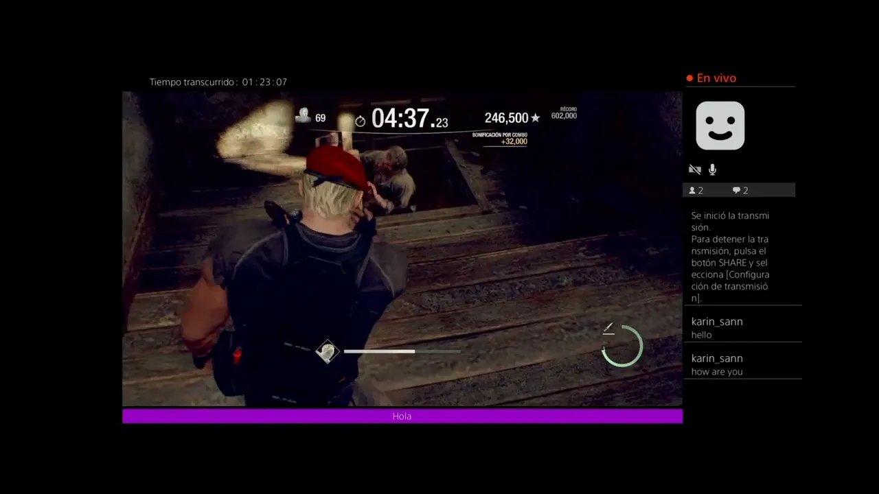 Resident evil 4 mercenarios Krauser solo cuchillo